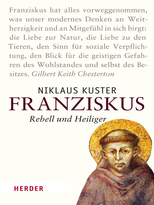Title details for Franziskus by Niklaus Kuster - Available